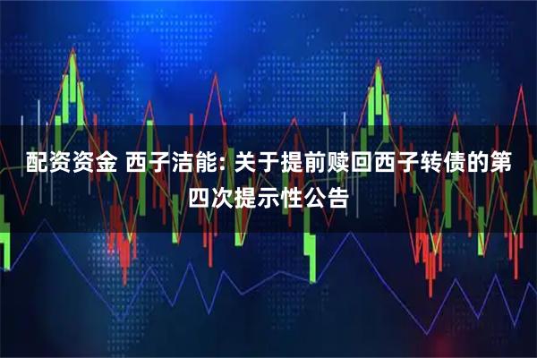 配资资金 西子洁能: 关于提前赎回西子转债的第四次提示性公告